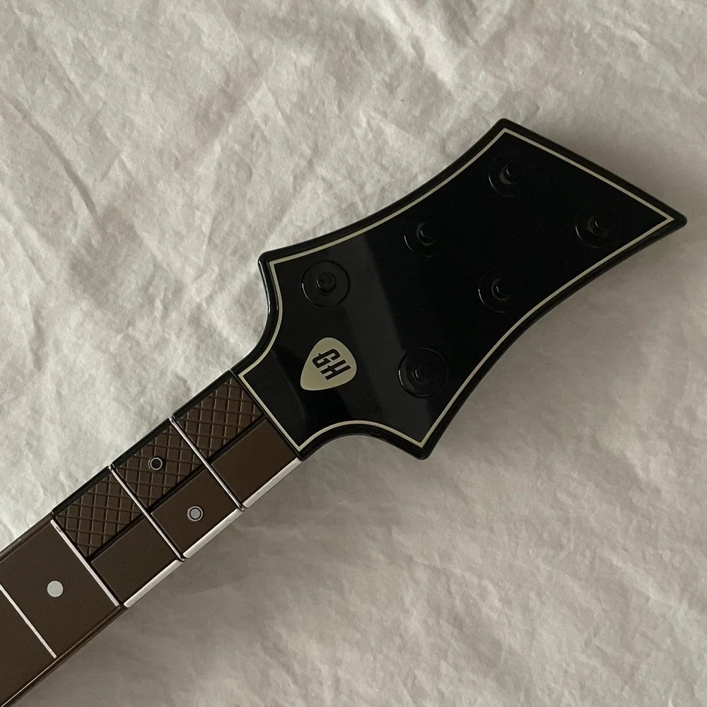 Guitar Hero Power Wireless Guitar HERO POWER Xbox 360 PS3 Black‎ Gold No Dongle